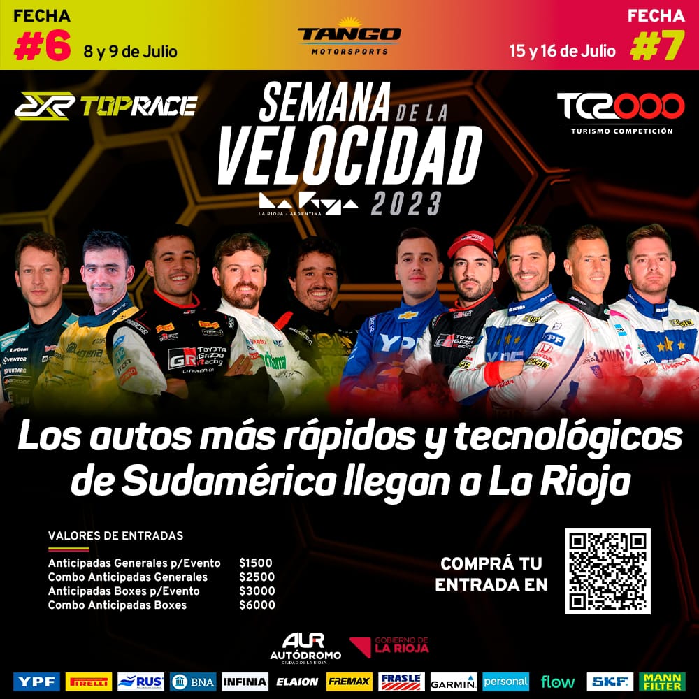 TOP RACE y TC2000. Venta de entradas para 
