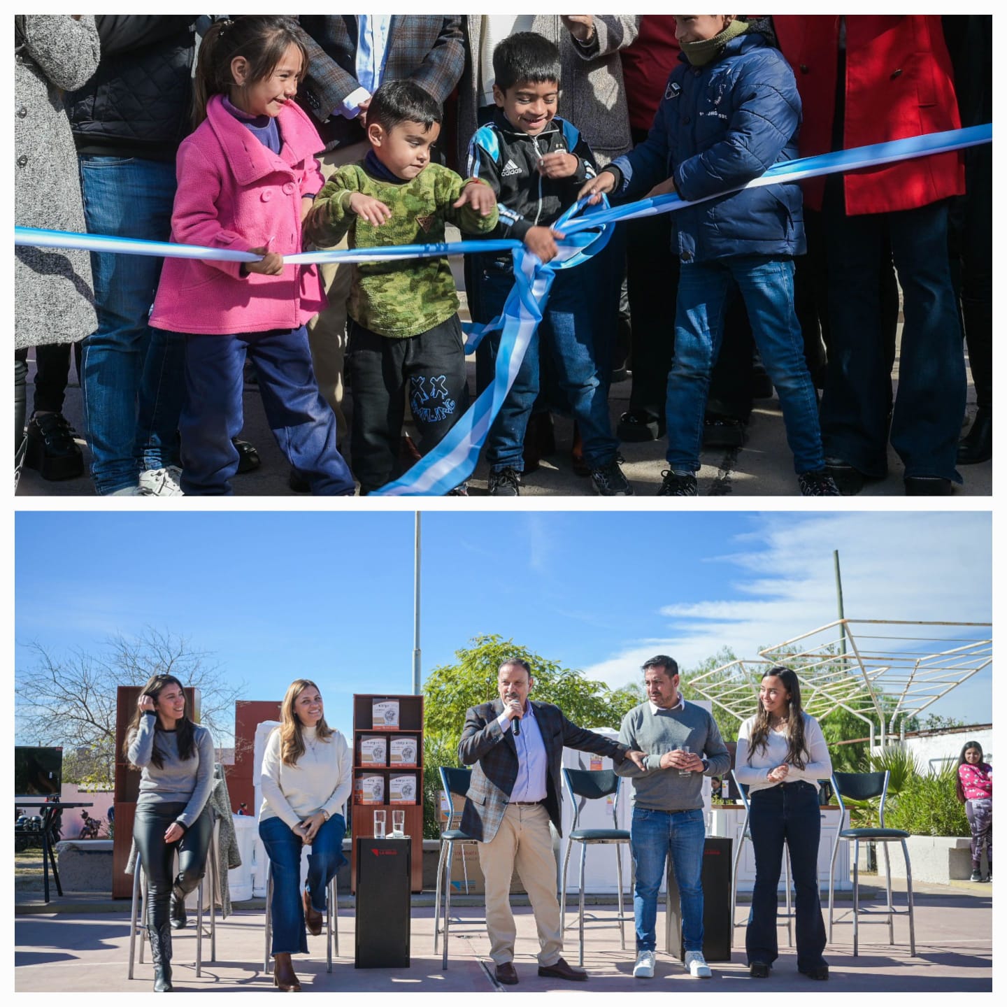 El gobernador dejó inaugurado el Espacio de Primeras Infancias en el barrio Juan Domingo Perón.