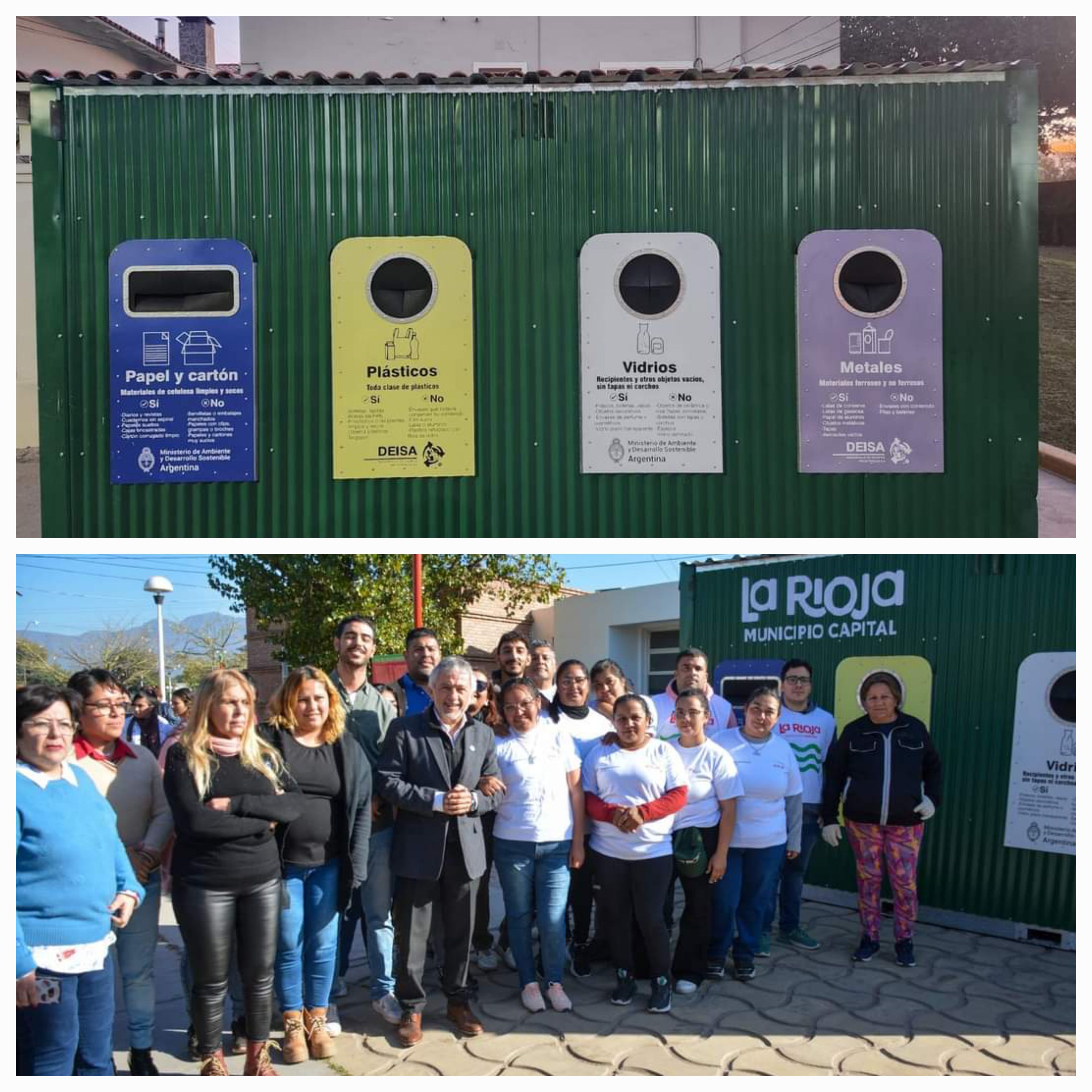 El Municipio inauguró un Eco Punto en el CEPAR Norte .