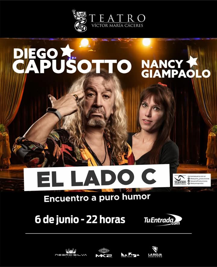 Capusotto en La Rioja presenta El lado C Encuentro a puro humor.