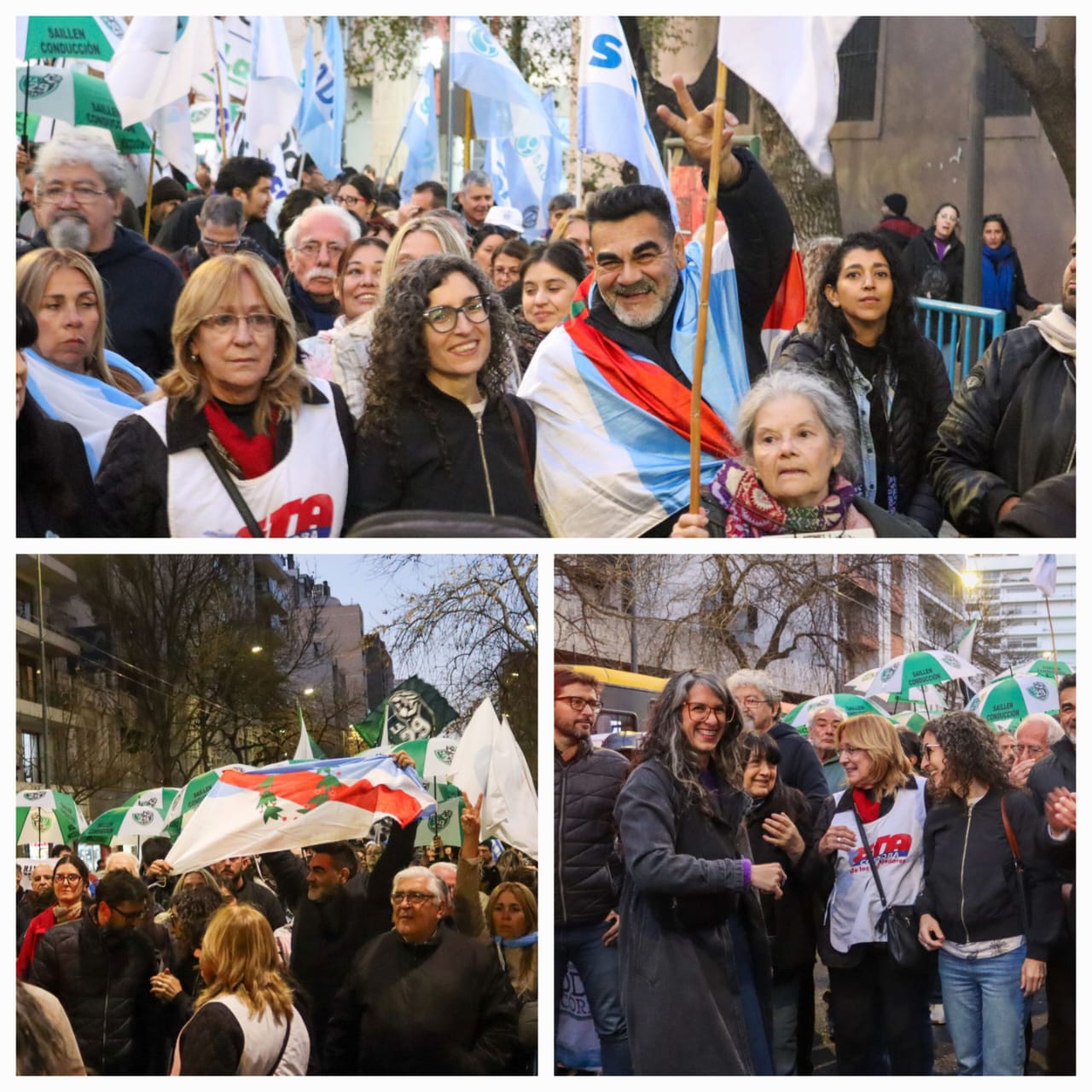 El secretario de la Casa de La Rioja en Córdoba, participó en la movilización convocada por la CGT Histórica de Córdoba.