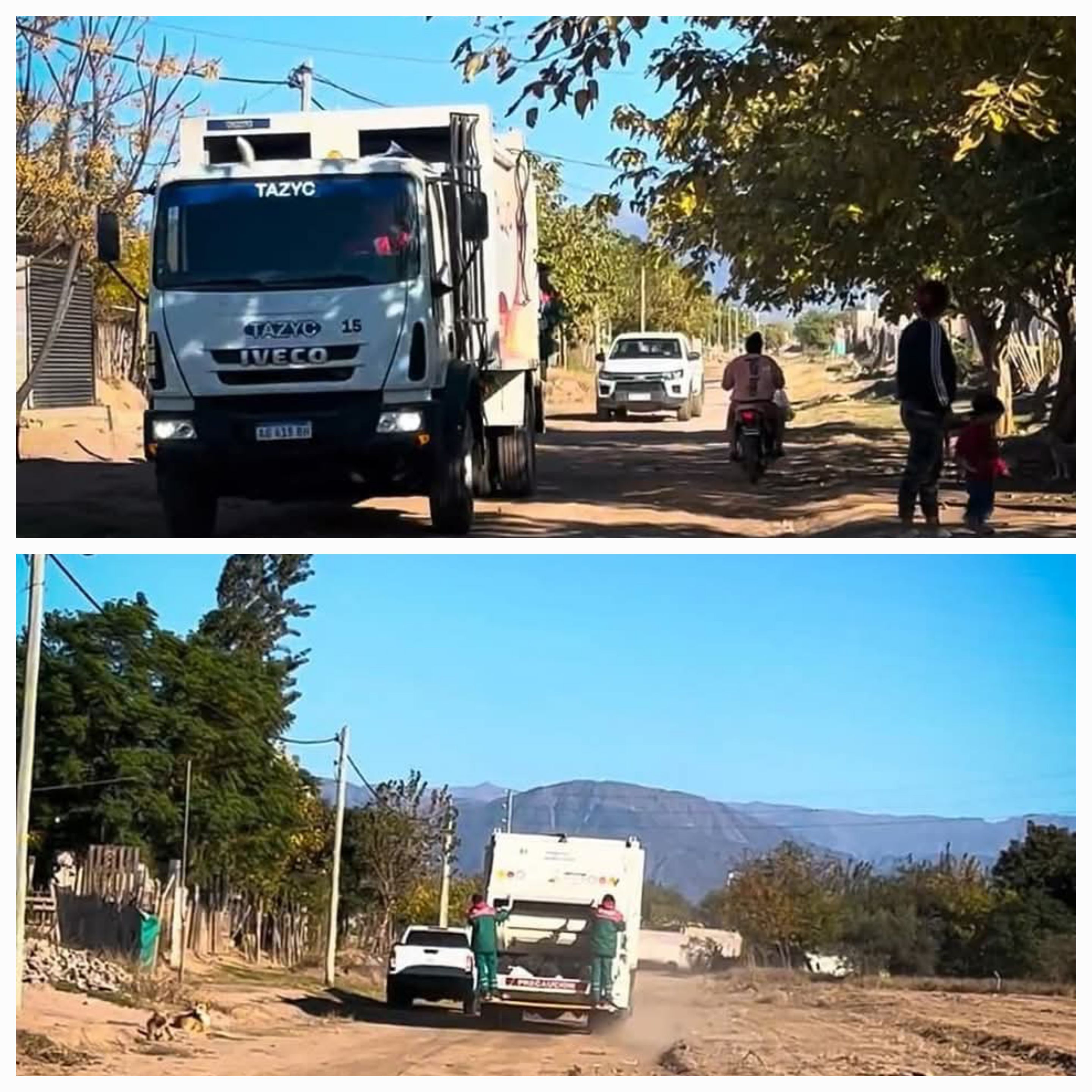 El Municipio Capital creó un espacio verde y regularizó la recolección de residuos en el Barrio 1 de Diciembre.