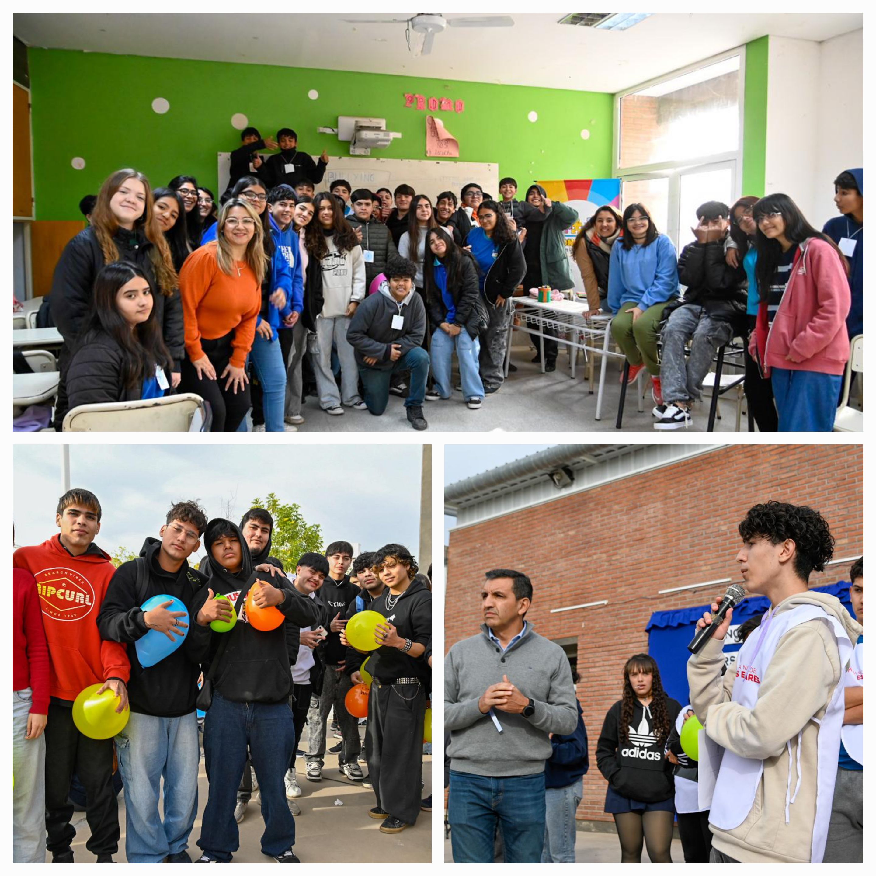 Estudiantes, docentes y autoridades profundizaron el compromiso para construir espacios libres de bullying