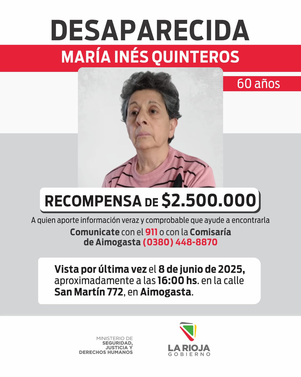 El Gobierno creó el programa provincial de recompensa en materia de seguridad.