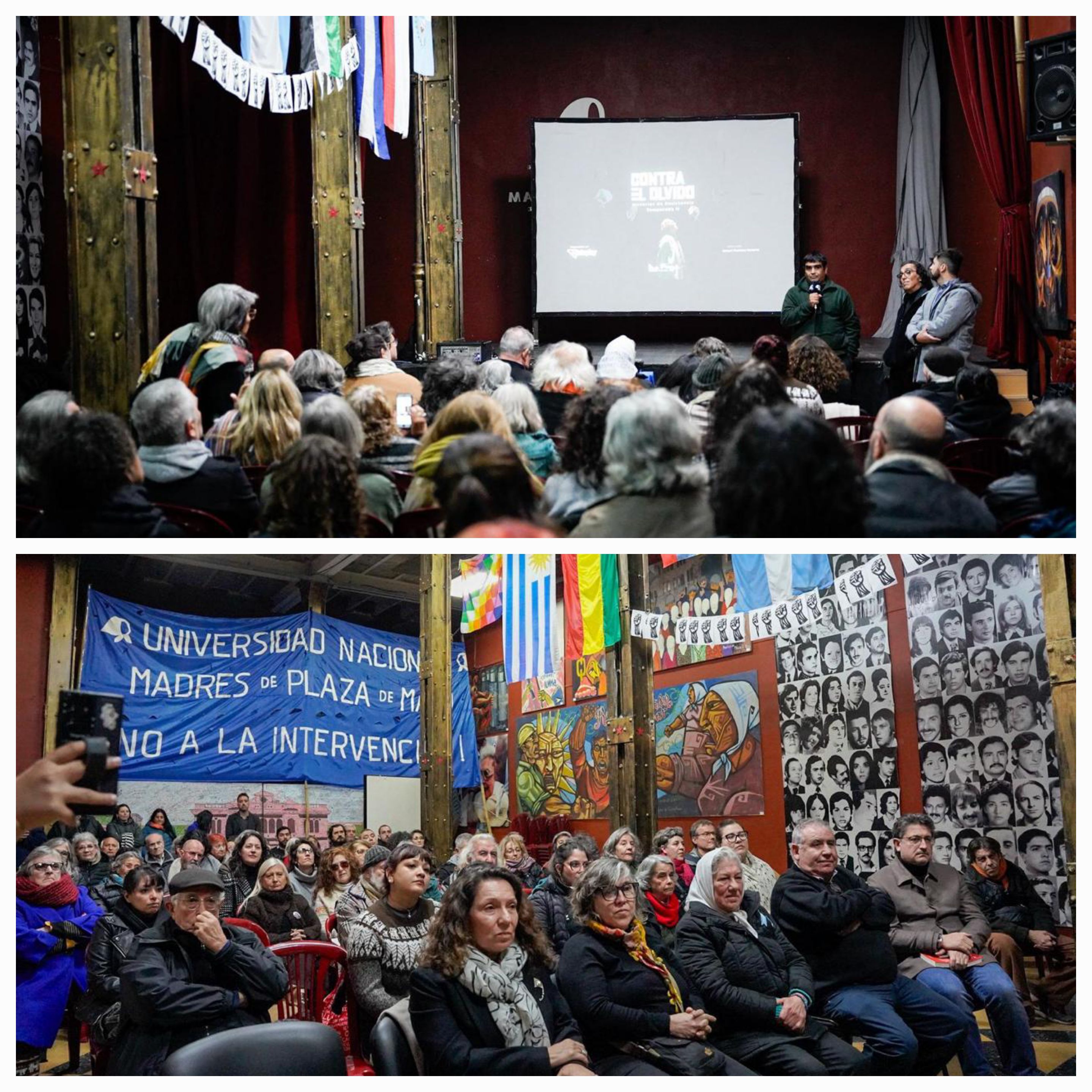 “Contra el Olvido” llegó a la sede de Madres de Plaza de Mayo para reforzar el compromiso con la Memoria, la Verdad y la Justicia.