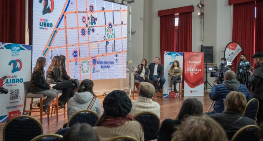Presentaron oficialmente la 20ª edición de la Feria del Libro 2022 