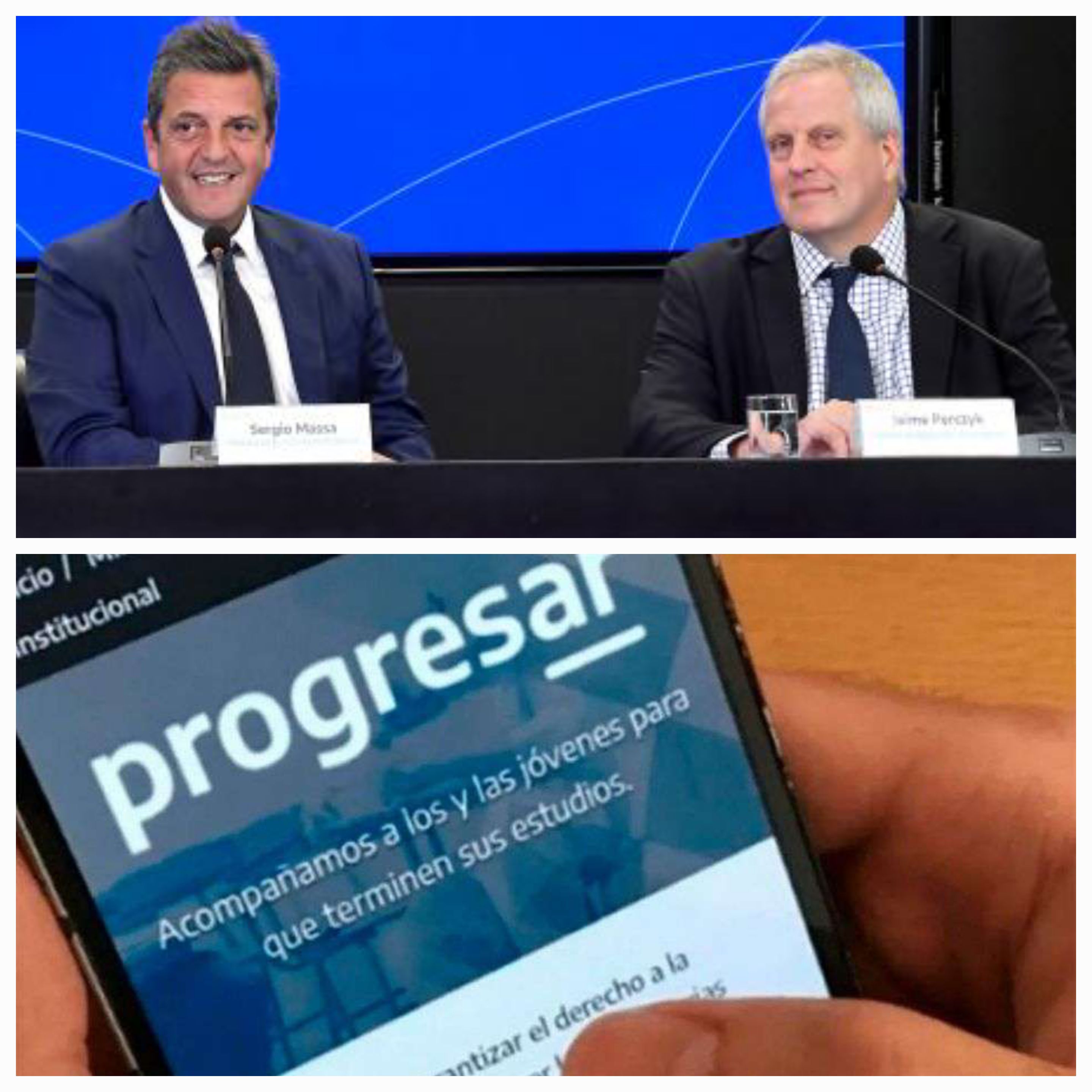 Gran anuncio de Sergio Massa