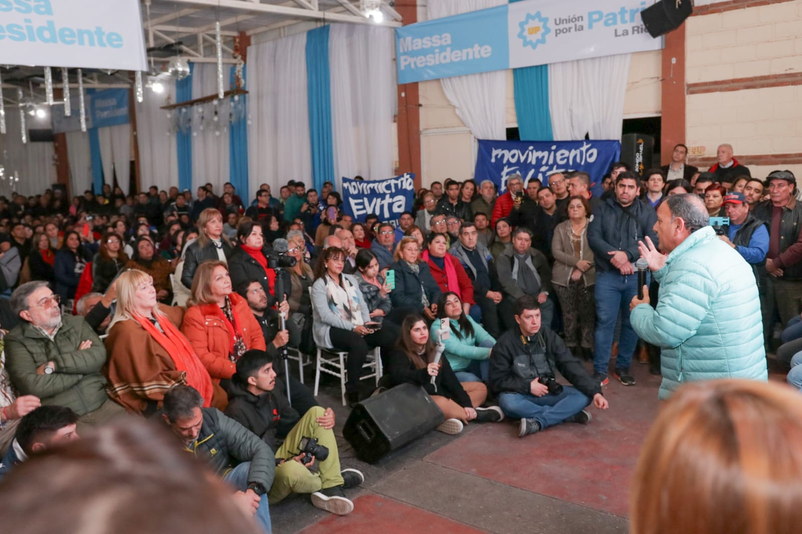Quintela en Chamical “Unión por la Patria busca permanentemente resolver los conflictos y los problemas de nuestra sociedad”