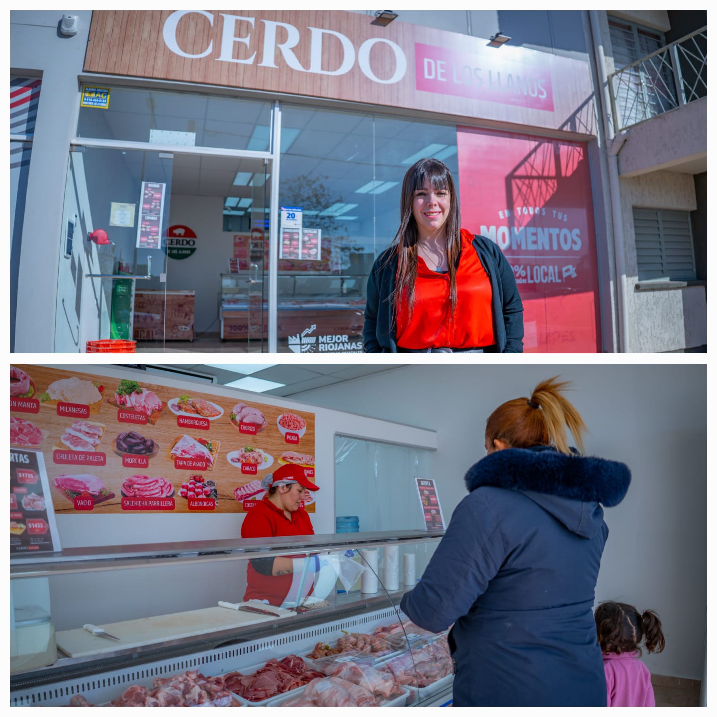 La nueva sucursal de Cerdo de los Llanos lleva 6 toneladas de carne vendidas desde su inauguración