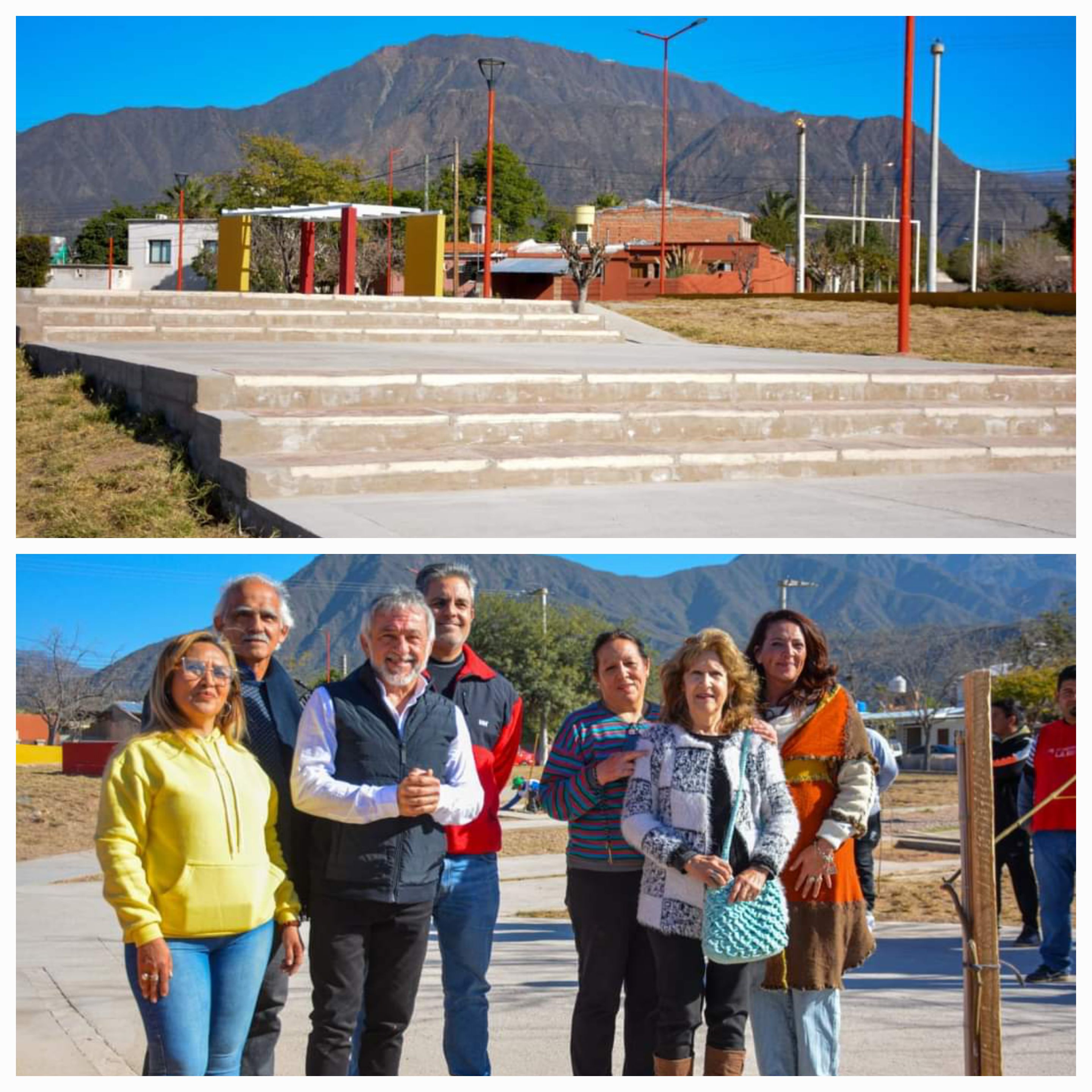 El Municipio de la Capital realizó arreglos en la Plaza del Barrio Municipal.