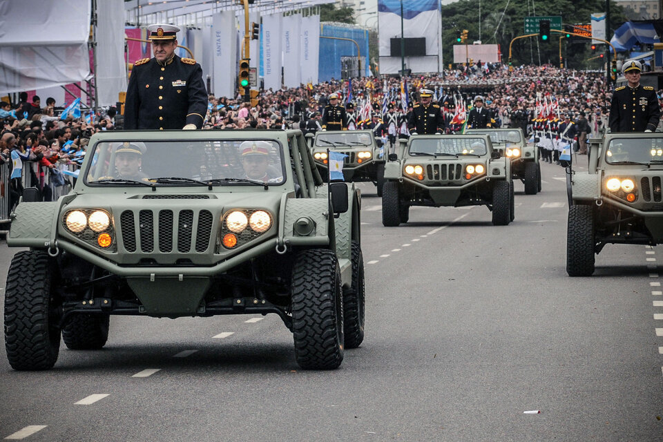 Los festejos por el 9 de julio. El CECIM rechazó el desfile militar convocado por Milei. 