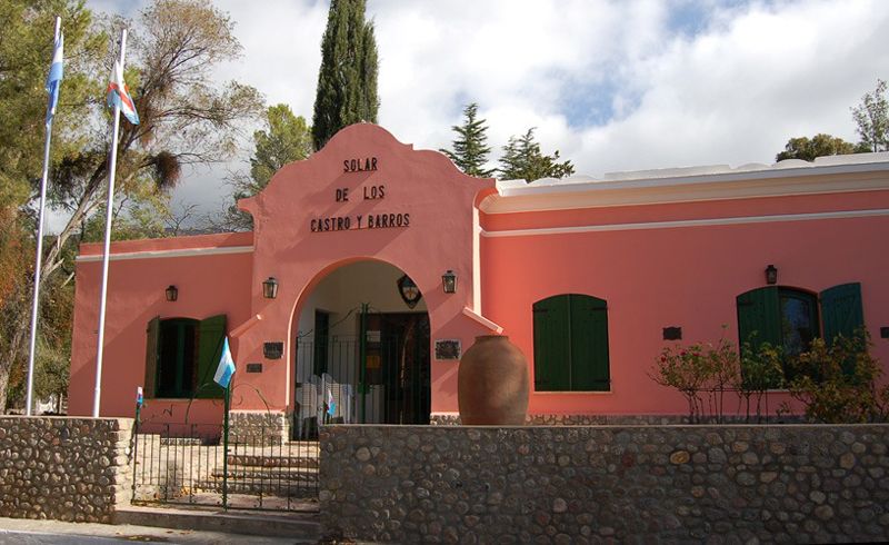 Casa de Pedro Ignacio de Castro Barros. El gobernador Ricardo Quintela celebrará el 9 de julio en Chuquis.