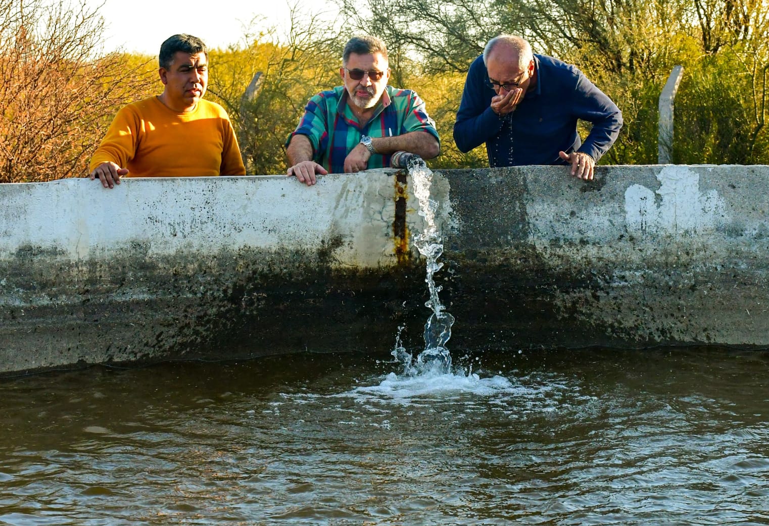 Emergencia Hídrica. El gobierno provincial habilitó otra perforación en Rosario Vera Peñaloza.