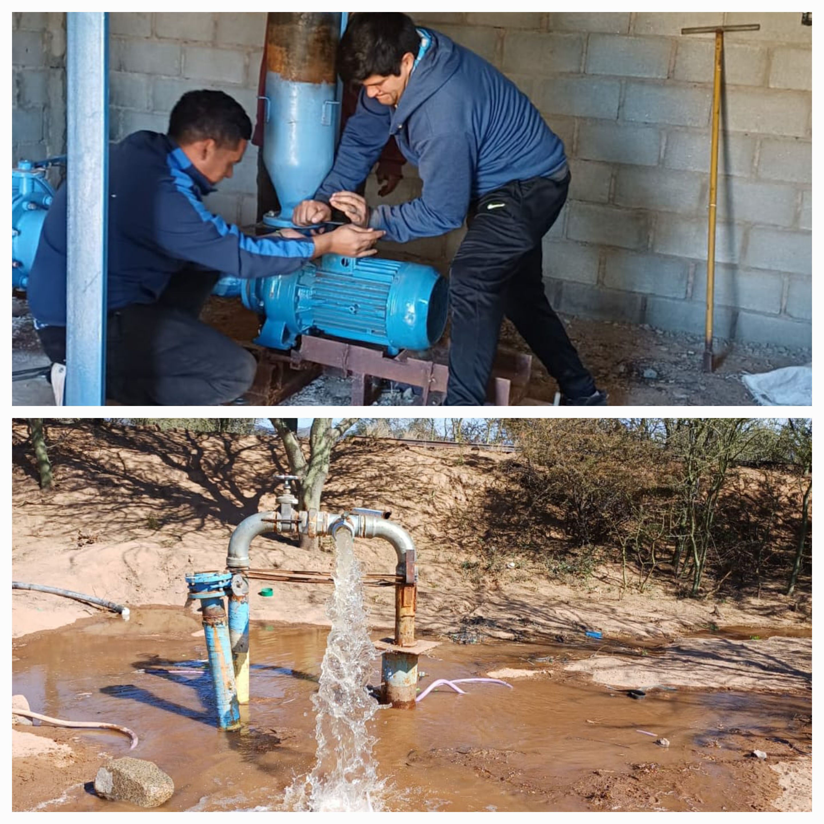 Emergencia hídrica. El gobierno provincial intensifica trabajos de mejoras en las perforaciones de Chamical.