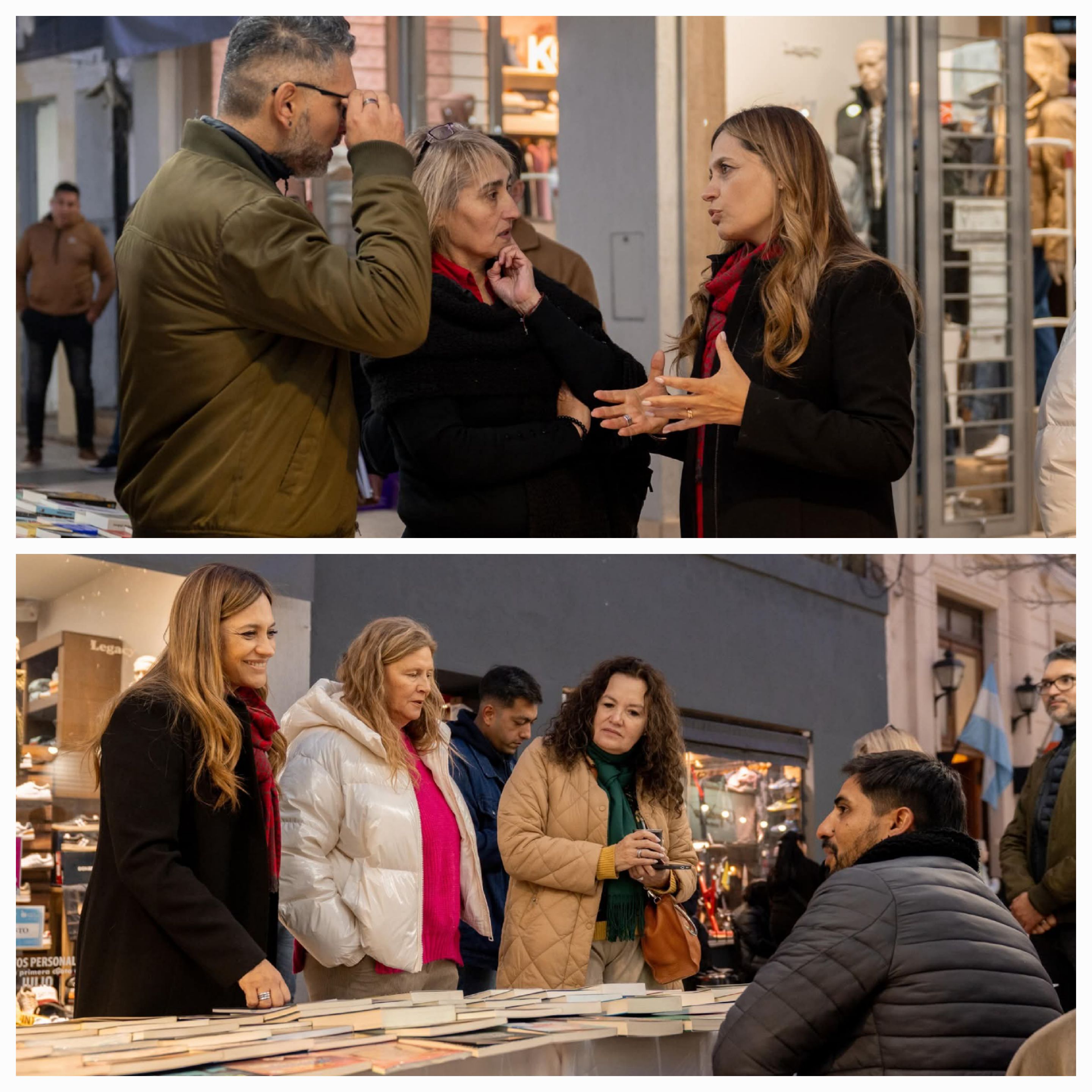 Receso Invernal. La Noche de las Librerias iluminó el corazón cultural de La Rioja.