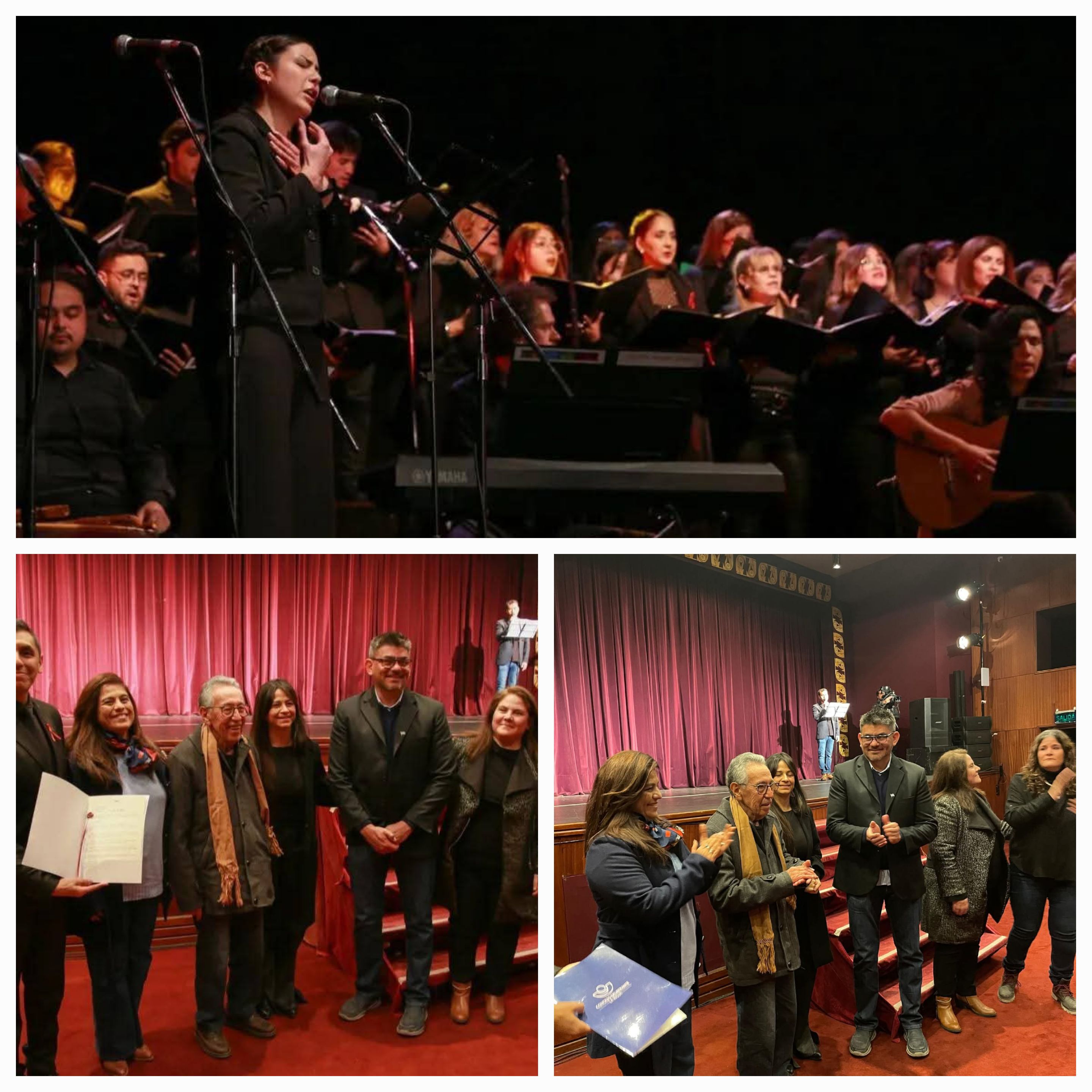 Homenaje del Concejo Delibertante en el 40° Aniversario de la Cantata Riojana