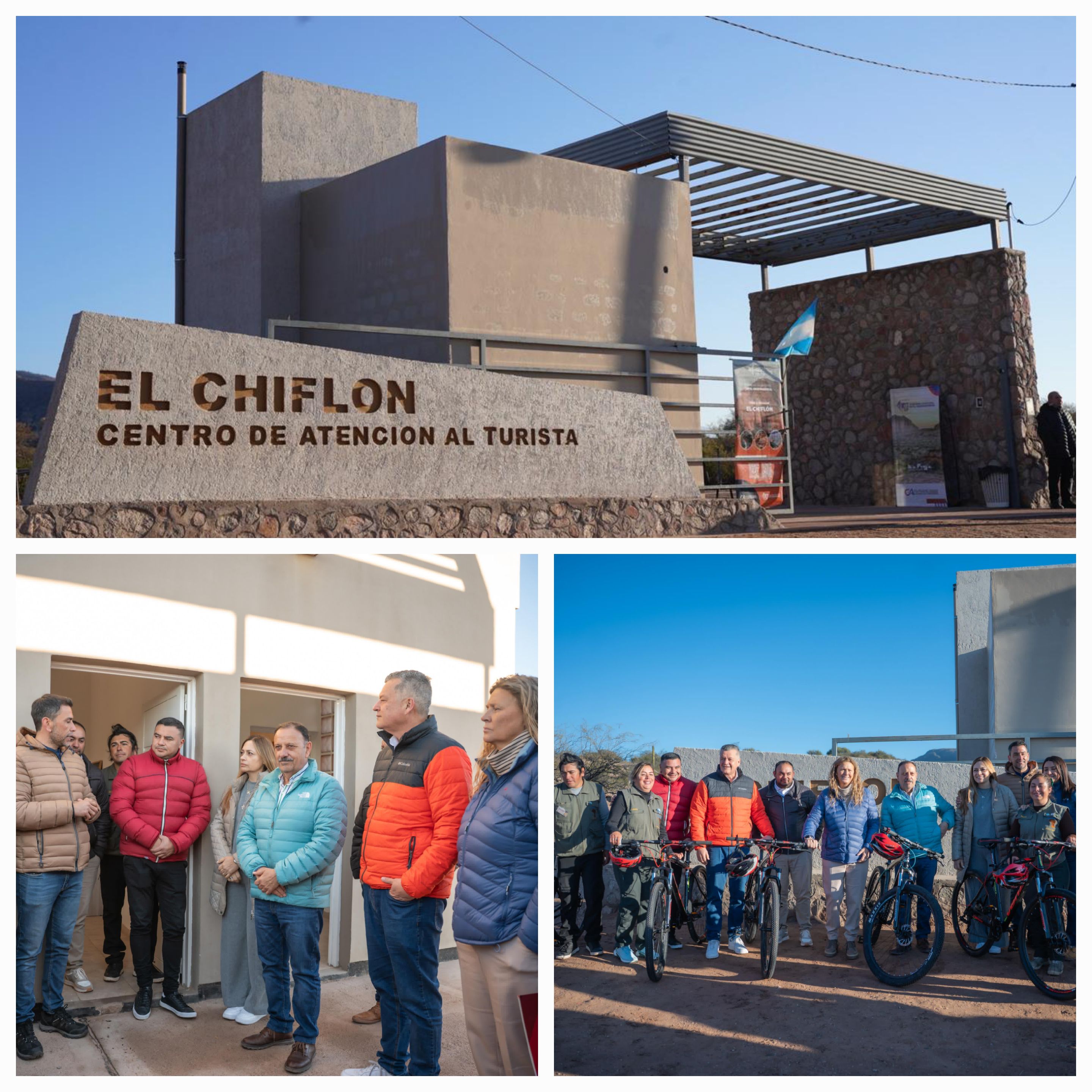 Quintela visitó El Chiflón, que se consolida como destino turístico en la Provincia. 