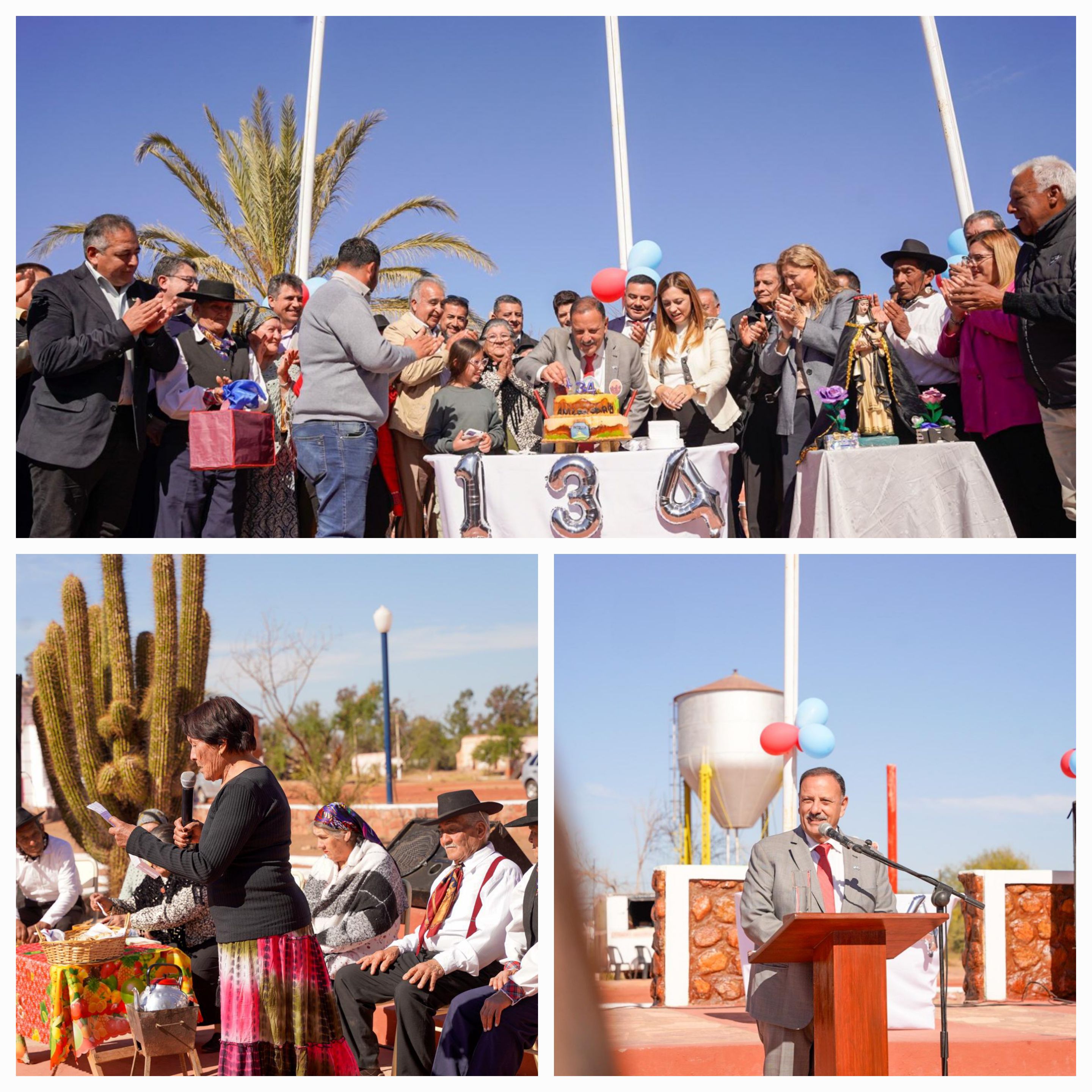 Quintela puso en valor en Patquía la importancia del trabajo conjunto entre el Gobierno provincial y los municipios.