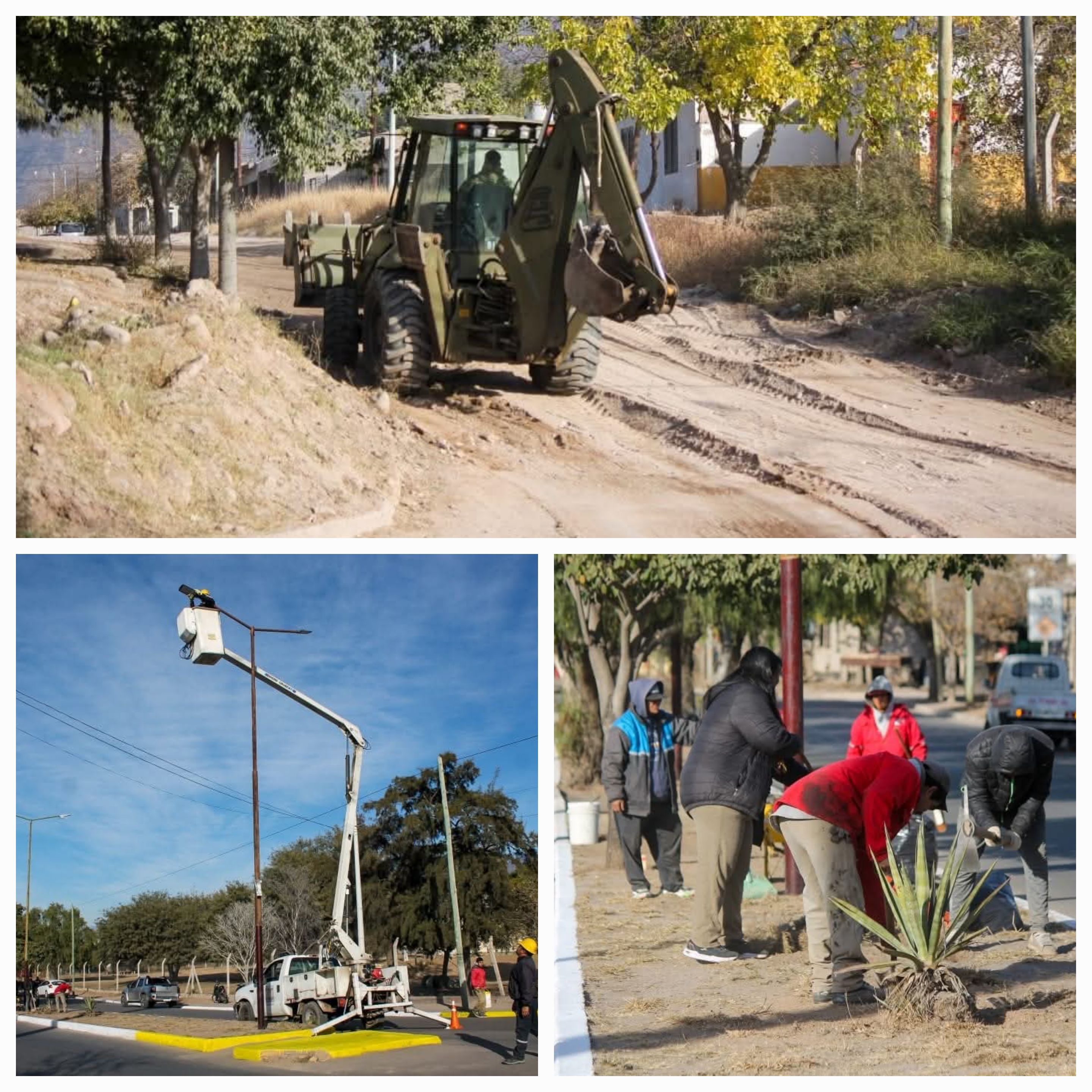 Municipio Capital. Operativo integral de recuperación ambiental, iluminación y saneamiento en zona Oeste