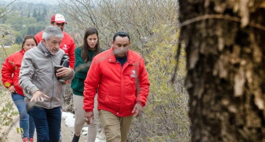 Continúan las obras de mejoras en Calvario de las Padercitas