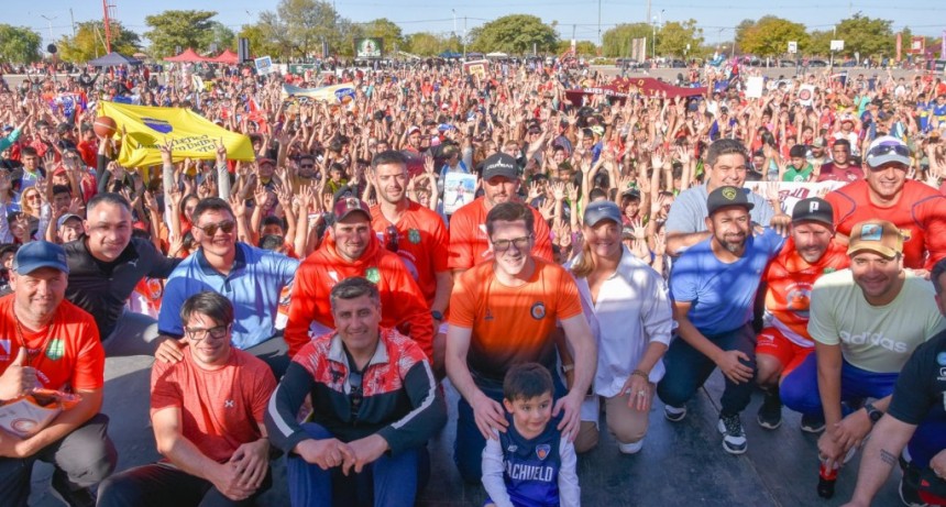 Multitudinario cierre para el Encuentro Nacional de Minibasquet en La Rioja