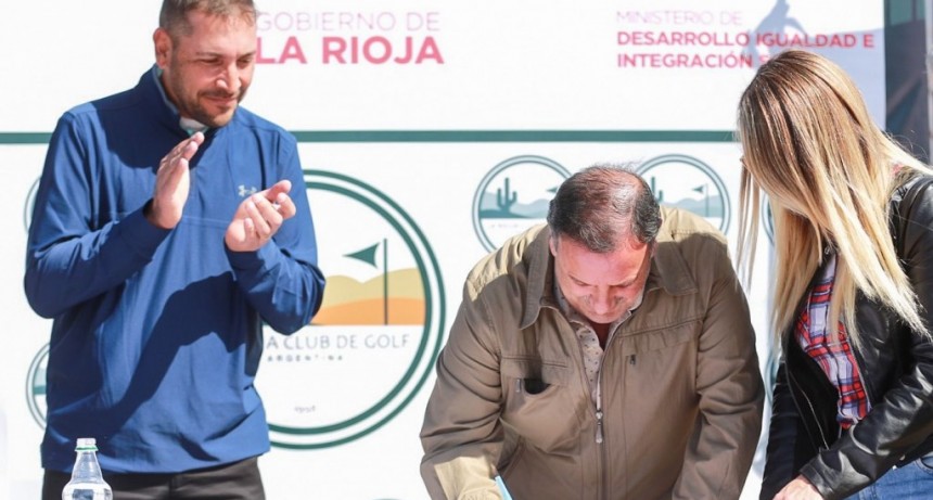 Por gestiones del gobernador Ricardo Quintela el golf se reincorporará al circuito deportivo nacional