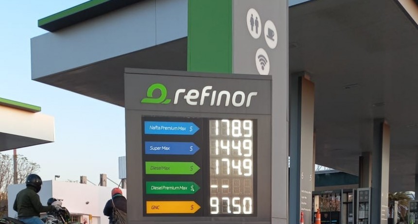 En lo que va del año las naftas subieron entre un 46% y un 54%
