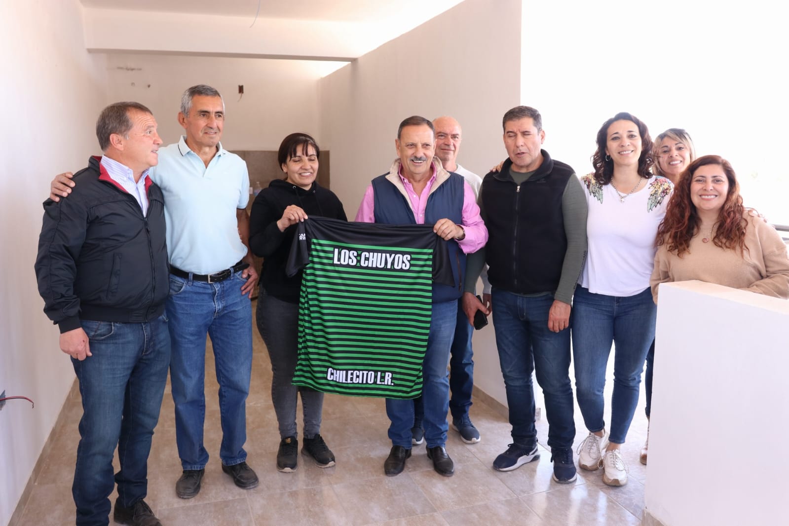 Las obras del Club Los Chuyos avanzan significativamente en beneficio de la comunidad