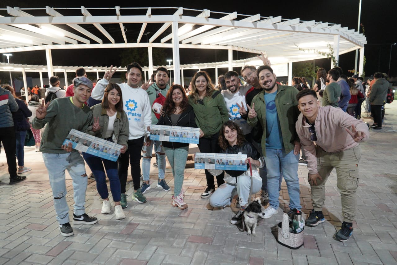 Santángelo Carrizo remarcó su compromiso de acompañar a las juventudes y trabajar para ellas.