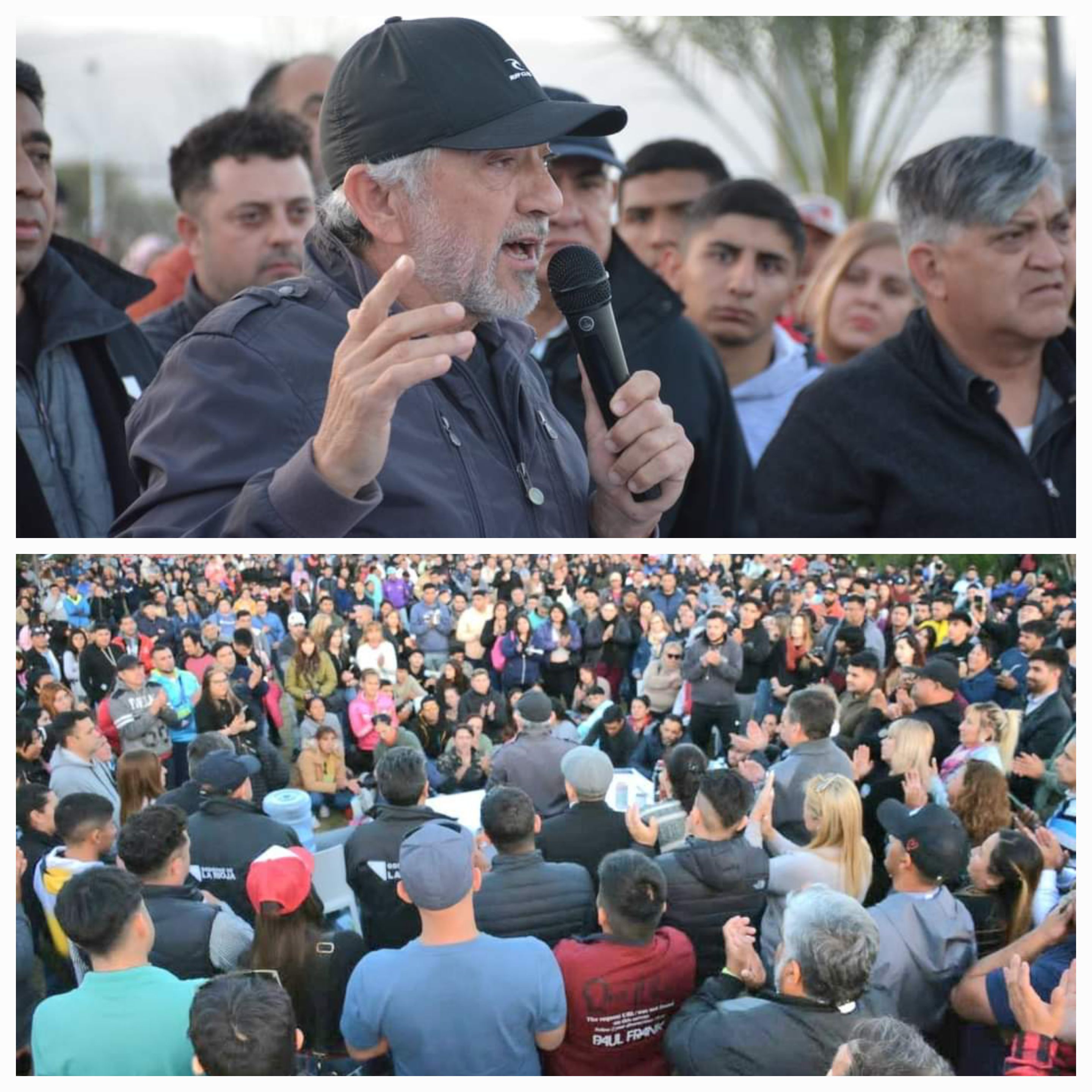 Multitudinaria reunion de cara al 13A,bajo el lema 