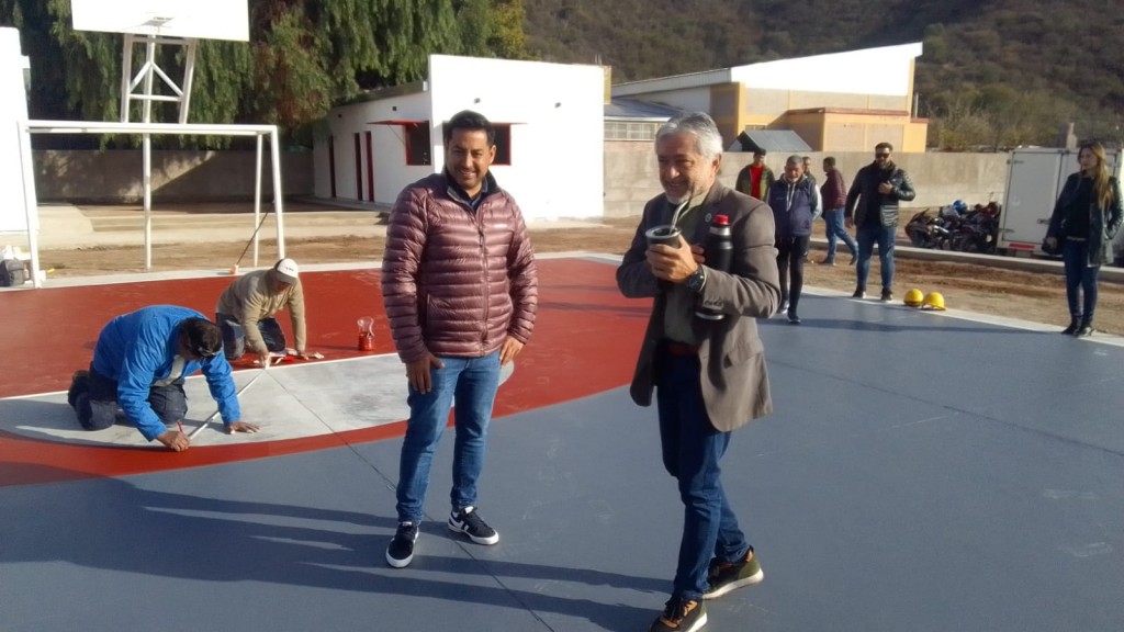 En octubre se inaugura el predio deportivo del Barrio Alunai