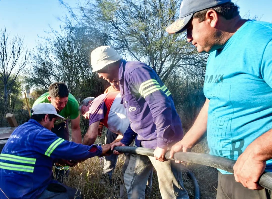 El gobierno provincial continúa trabajando para mejorar el sistema integral de agua potable en Chamical 