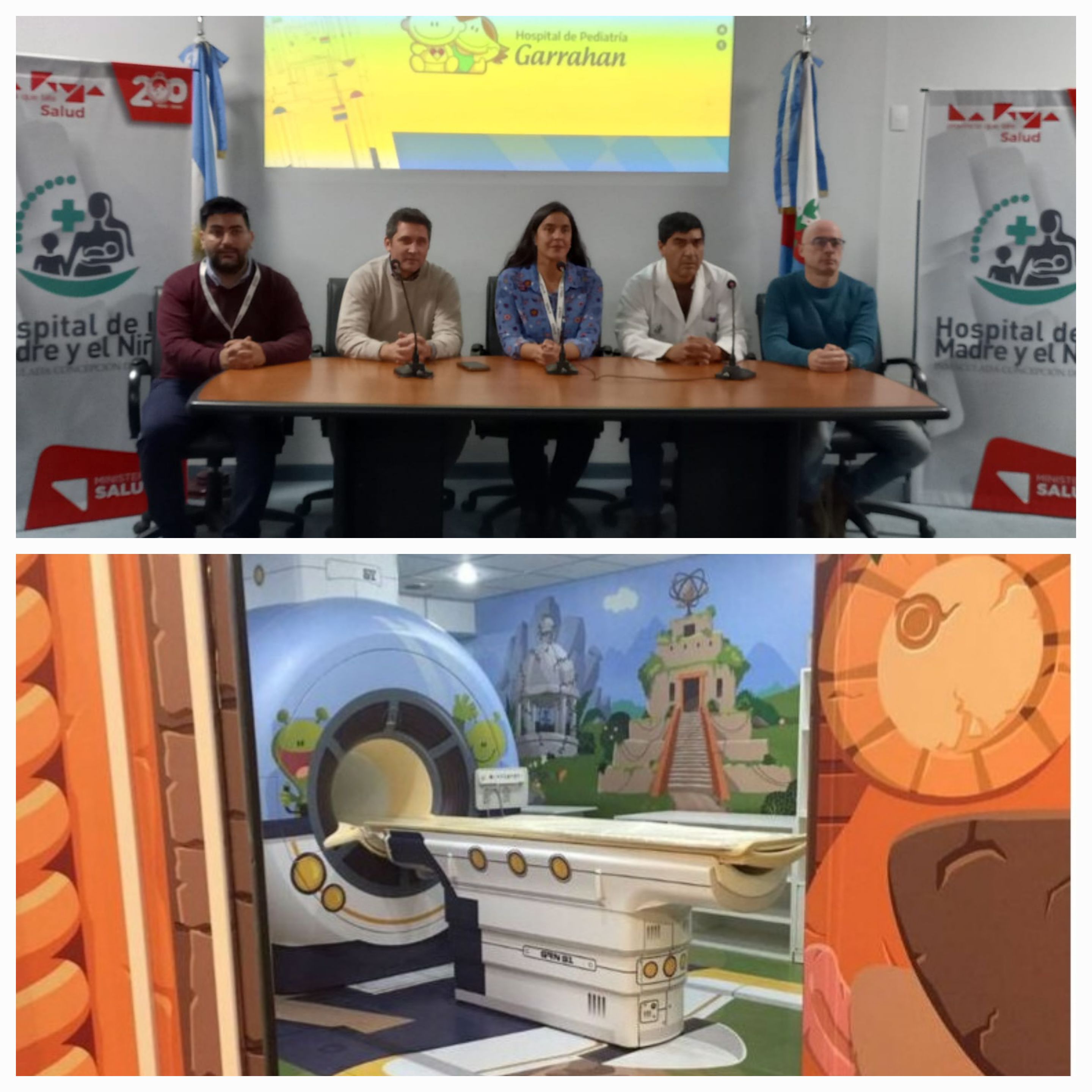 El HMyN avanza con el Programa de Comunicación Visual del Entorno conjuntamente con el Hospital Garrahan.