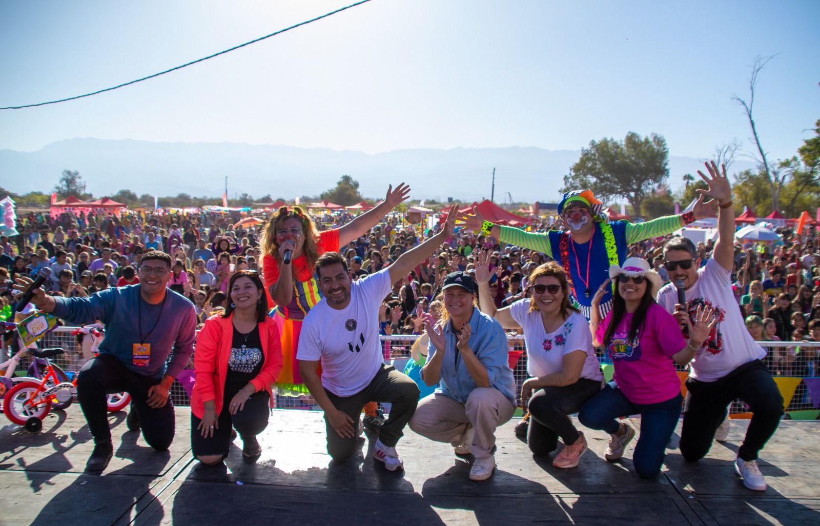 Festipeques. Mas de 2 mil niños y niñas de la zona Este disfrutaron de una tarde a pleno.