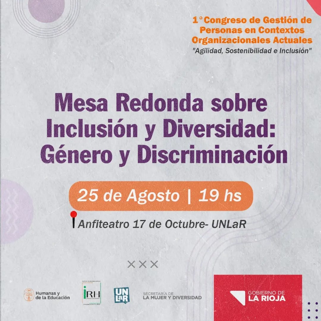 1° Congreso sobre Recursos Humanos. Mesa Redonda sobre Inclusión y Diversidad.