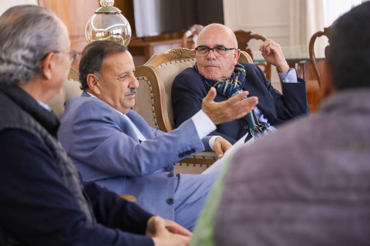 Representante de la empresa Agropecuaria La Ventana le presentó al Gobernador un proyecto Integral de importantes inversiones