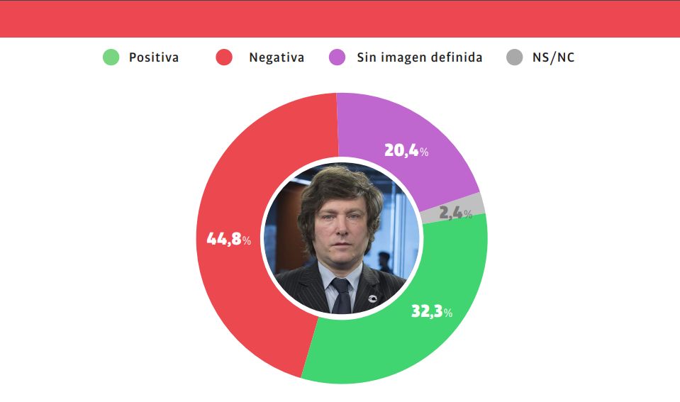 Cayó 10 puntos. Javier Milei no levanta su imagen: el impacto de la casta y la gestión económica