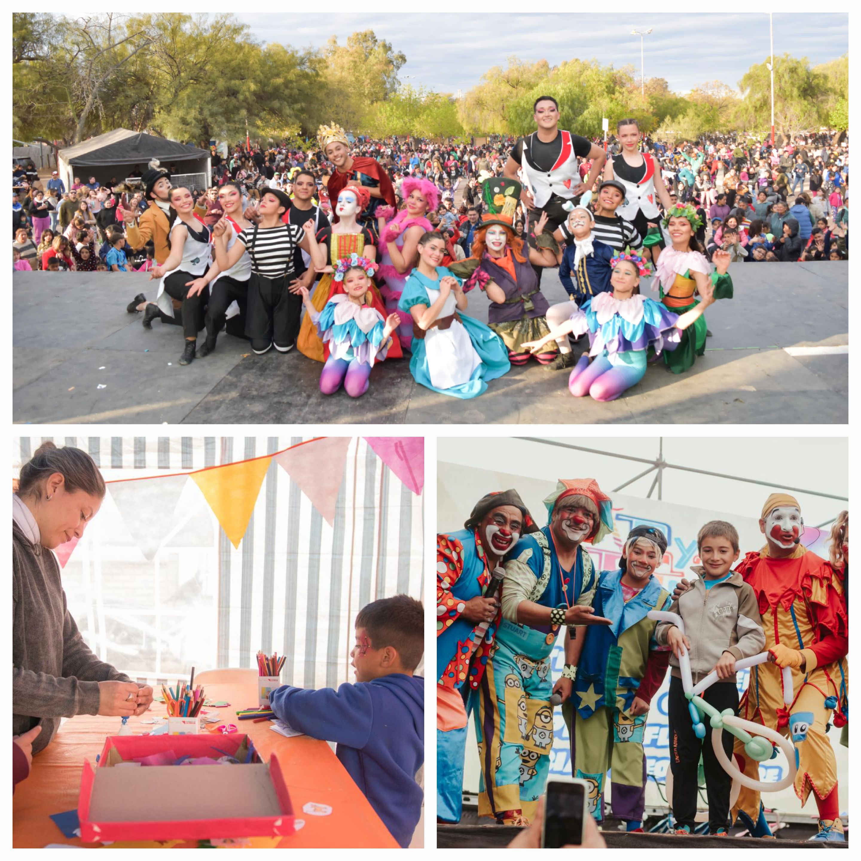 Infancias de la zona Oeste se divirtieron con Festipeques.