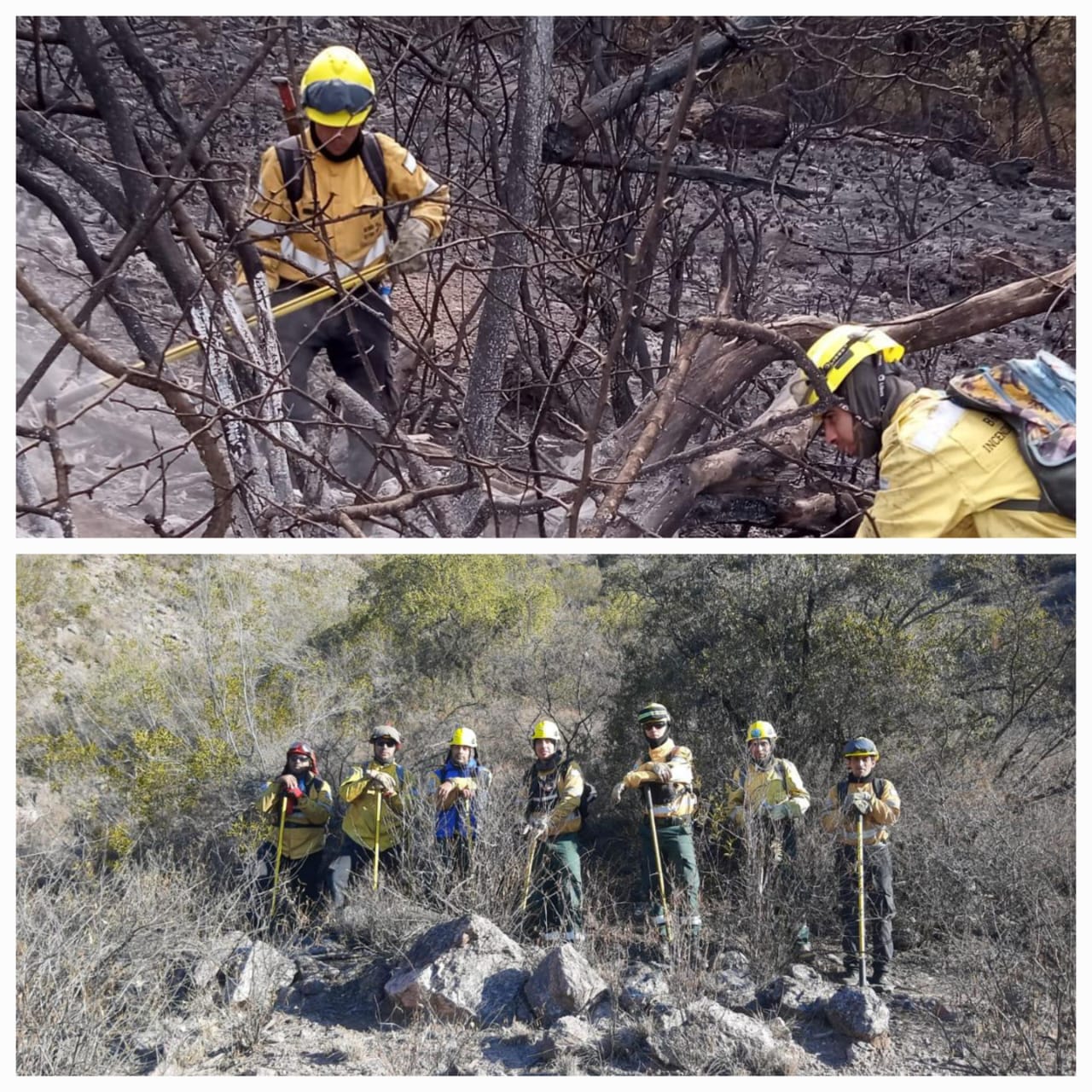 El incendio en el Cordón del Velasco se encuentra contenido en todos sus perímetros.