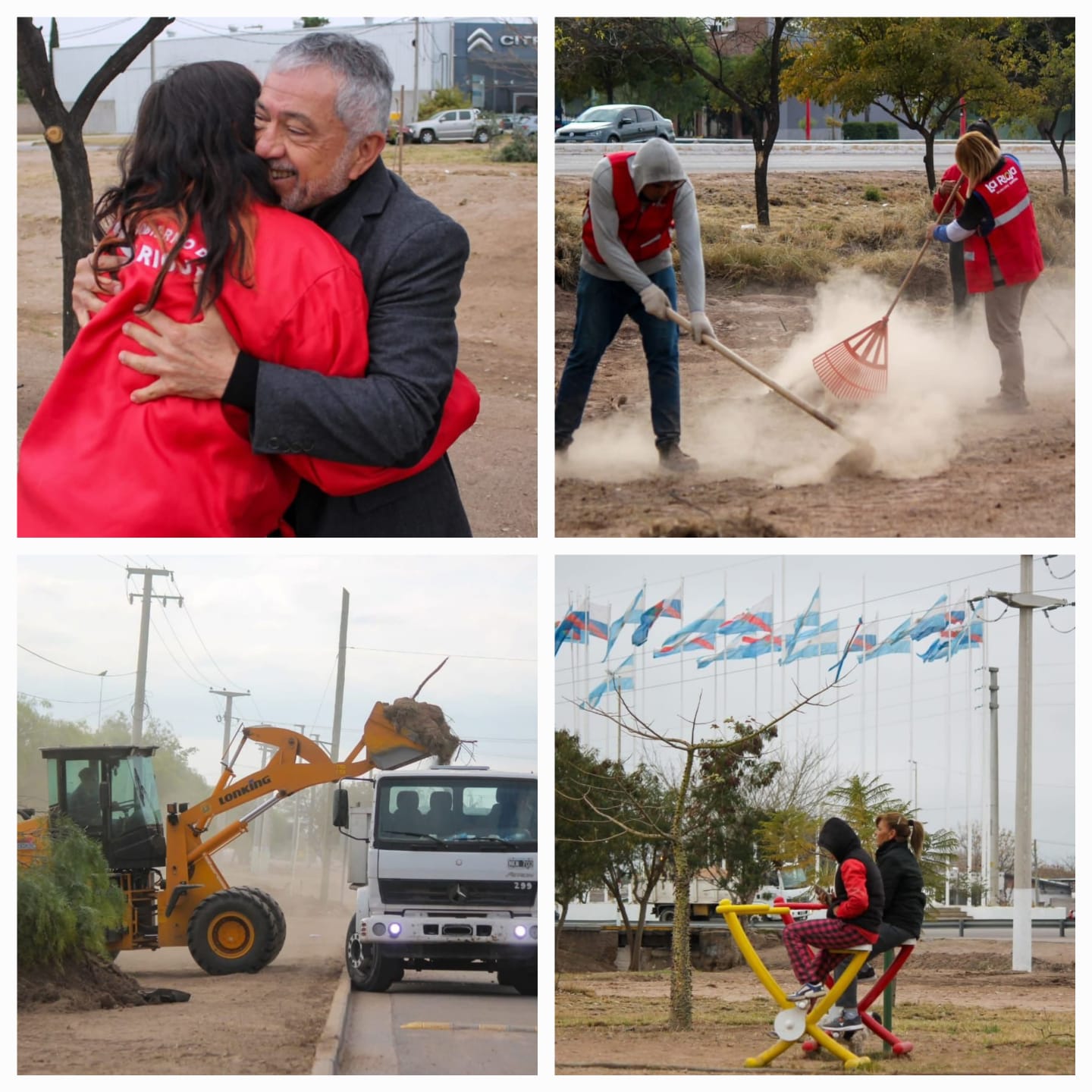 Armando Molina pidió a los vecinos colaborar con el cuidado de la limpieza de la ciudad
