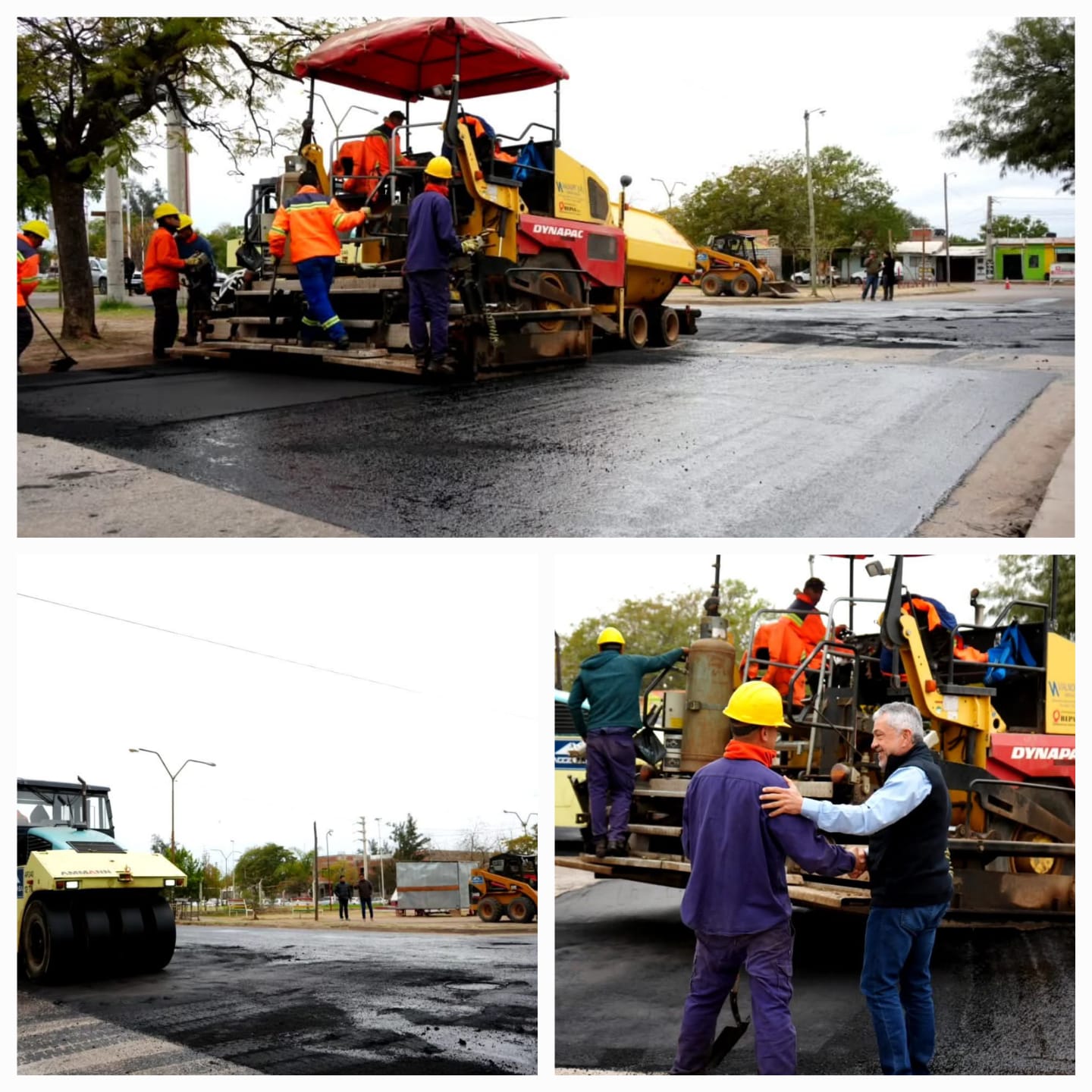 Armando Molina: ”Estamos resolviendo los problemas mejorando la transitabilidad”.