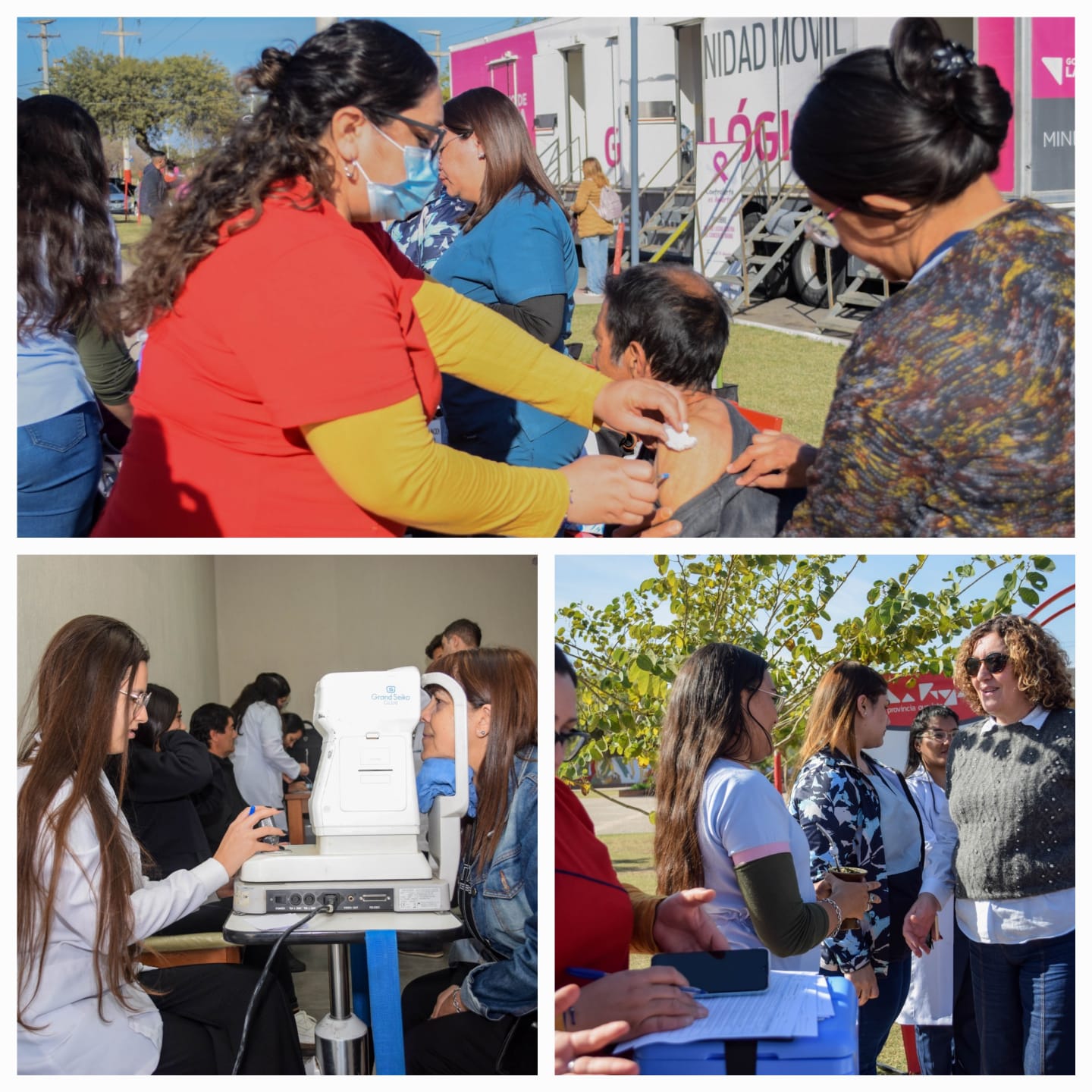 Operativo sanitario en la zona Norte: más de cien vecinos accedieron a controles médicos y vacunación.