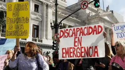 Poder Judicial. Antes de una sesión clave en el Congreso, anularon el veto de Milei sobre discapacidad