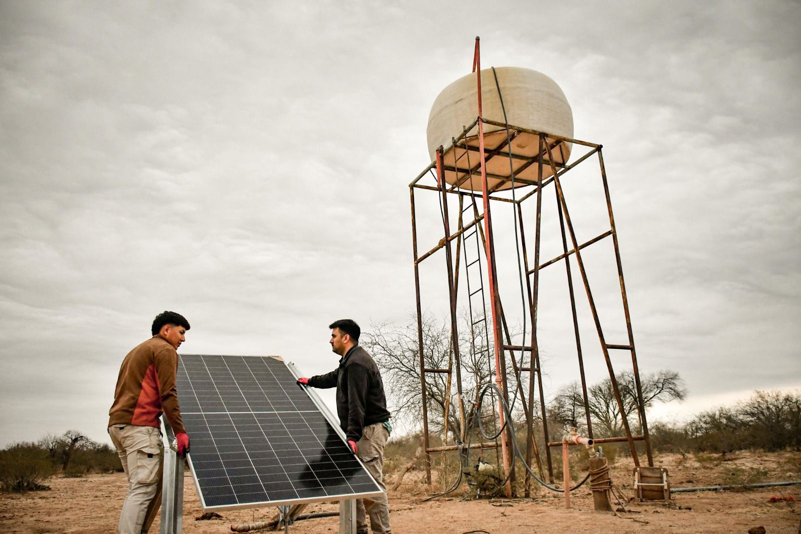 Ulapes incorpora energía solar para garantizar agua potable en zonas rurales.