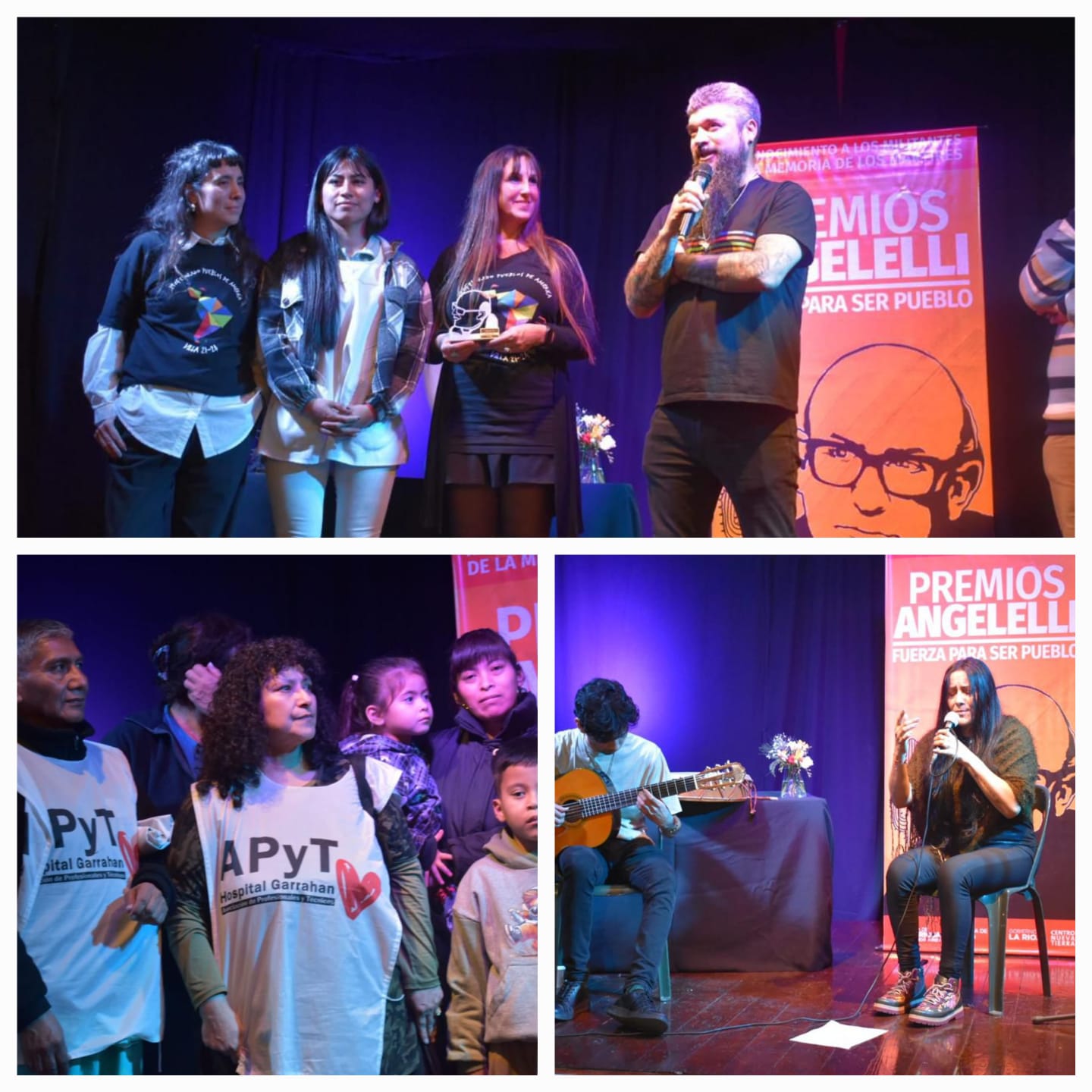 Los Premios Angelelli distinguieron trayectorias de lucha y memoria en la Casa de La Rioja