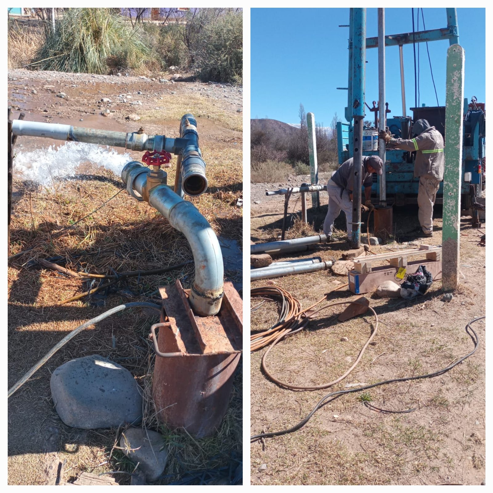 Famatina refuerza el abastecimiento de agua potable con obras que alcanzan a siete barrios
