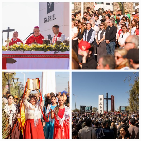 Punta de los Llanos. La Rioja conmemor&oacute; los 50 a&ntilde;os del martirio de los Beatos Riojanos con una multitudinaria celebraci&oacute;n