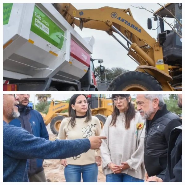 Intenso trabajo del Municipio Capital. Mejor transitabilidad y menos basura en la ruta 5