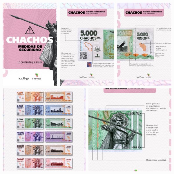 Programa Chachos. El Gobierno difundi&oacute; las medidas de seguridad de los Chachos para facilitar su identificaci&oacute;n