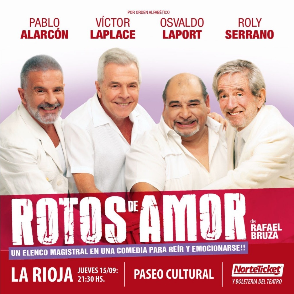 “Rotos de amor” llega a La Rioja